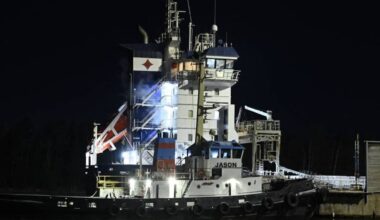 Finnish police seize cargo ship suspected of cutting Gulf of Finland cable