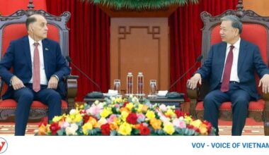 Party chief To Lam meets Belarus Security Council Secretary