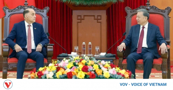 Party chief To Lam meets Belarus Security Council Secretary