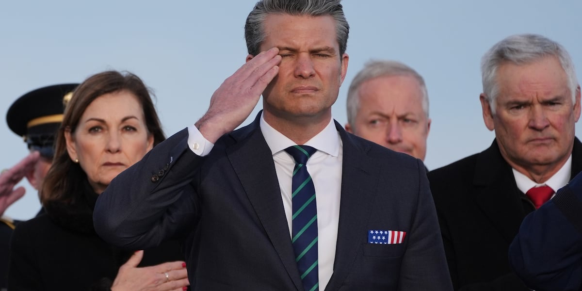 Hegseth announces effort to ‘eliminate’ Islamic State fighters in Syria following Iowa Guardsmen deaths