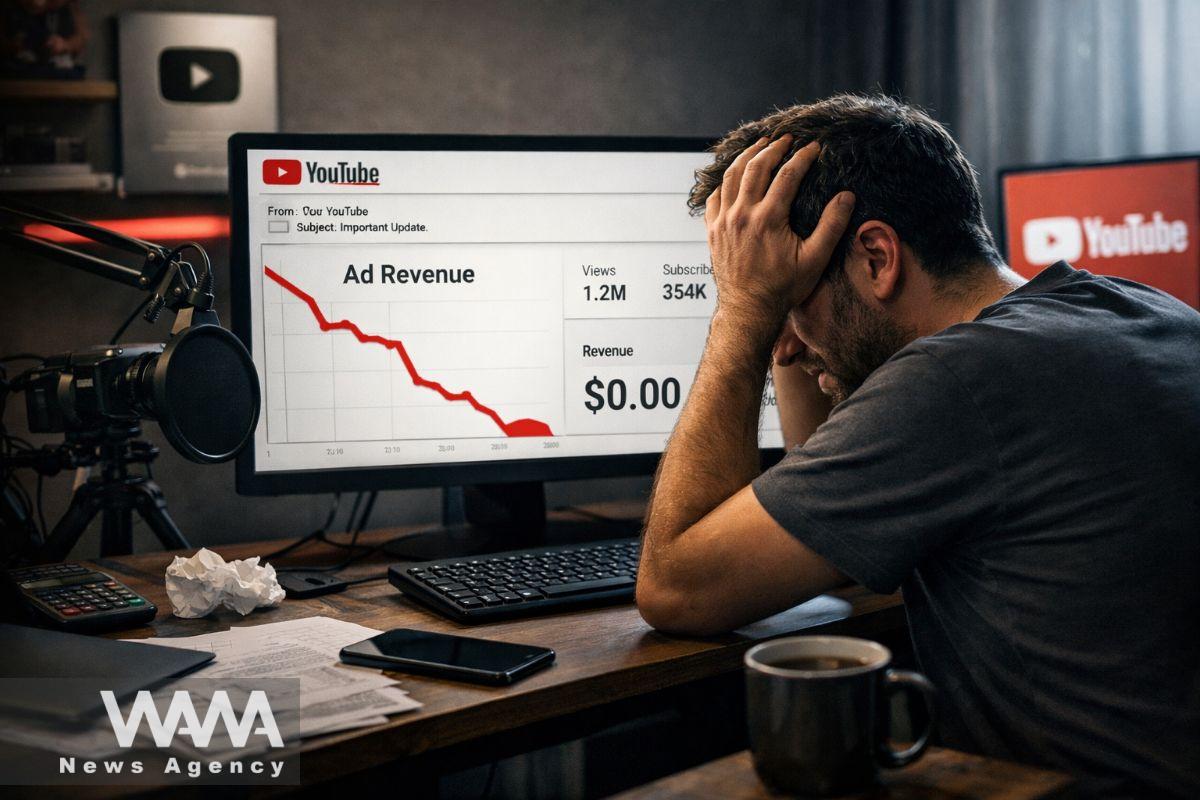 Drop in Persian-language YouTubers Ad Revenue. subscribers