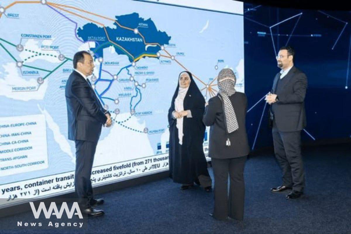 Iran and Kazakhstan. Social Media / WANA News Agency