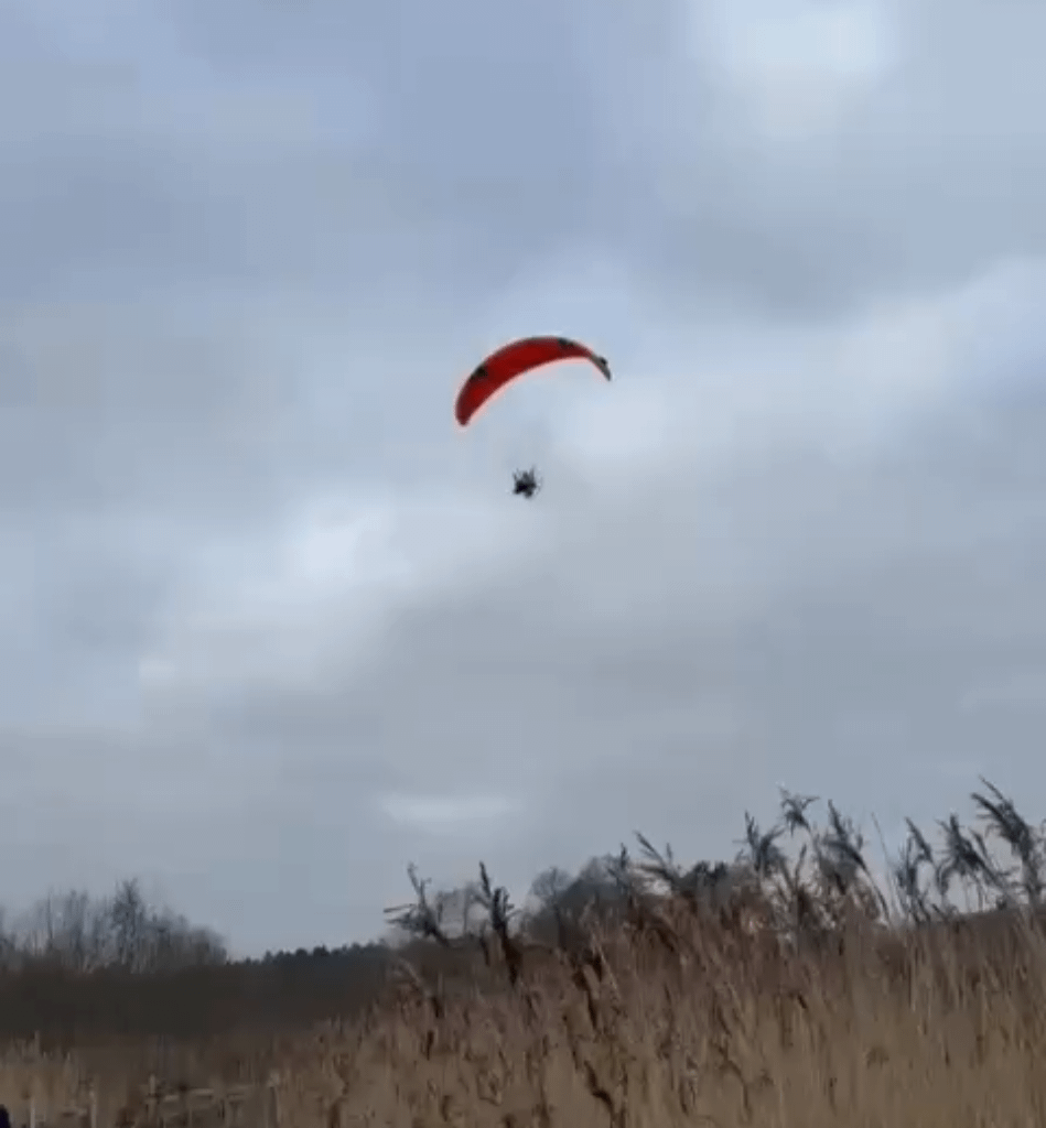 Microlite crashes into Lough Erne Hitel