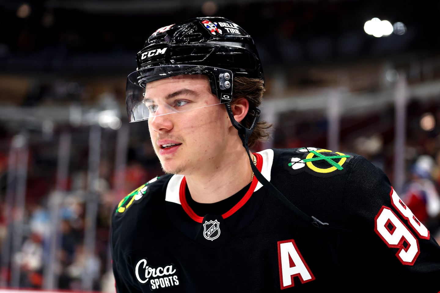 Blackhawks star Connor Bedard won the Calder Trophy last season and is a top-three NHL scorer now.