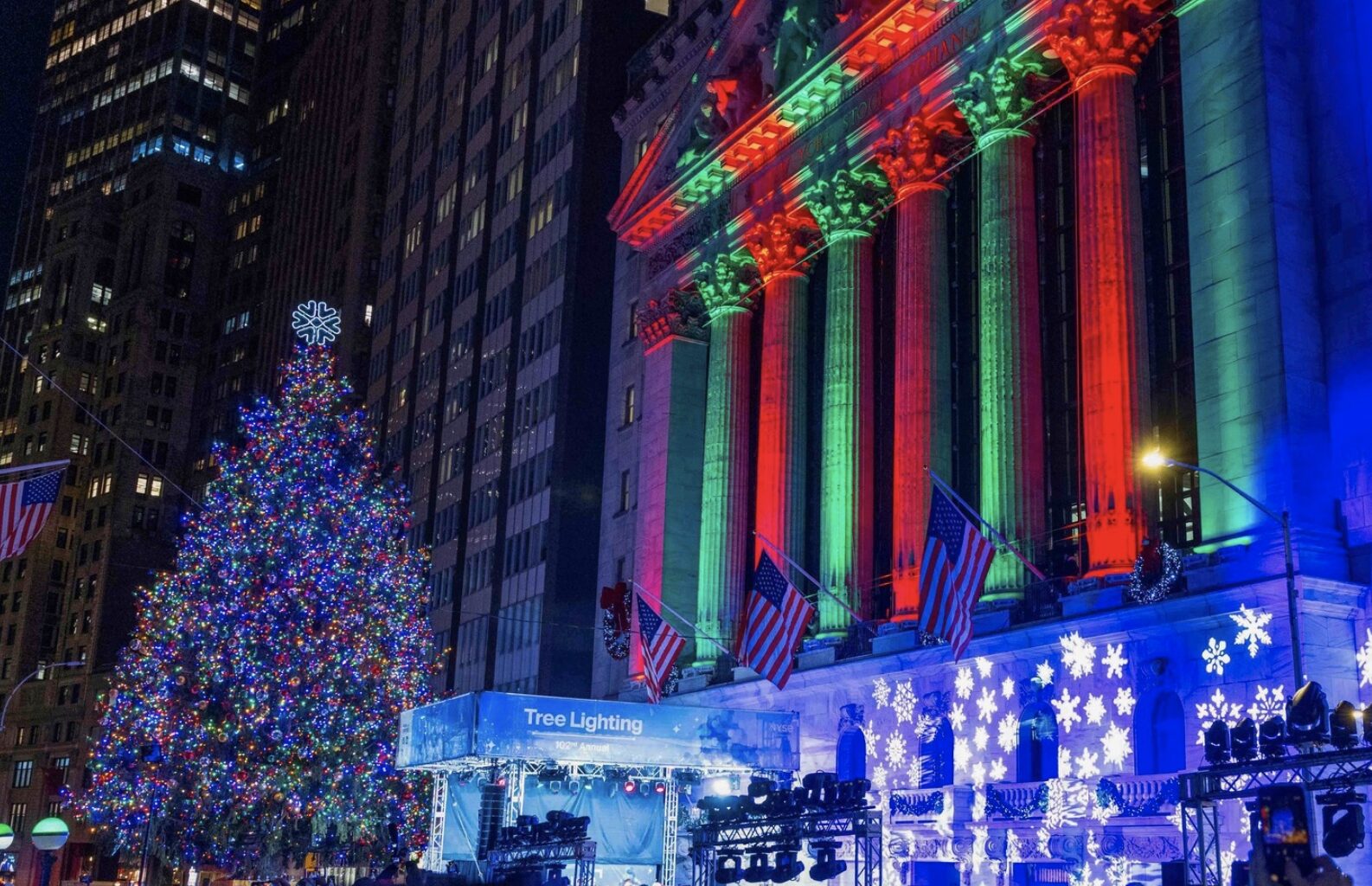 Peekskill Family’s Tree Lights Up Wall Street This Holiday Season – Peekskill Herald