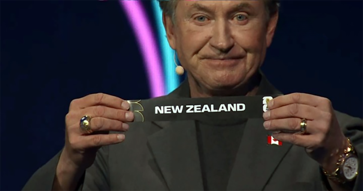 All Whites drawn to play Belgium, Egypt and Iran at FIFA Men's World Cup