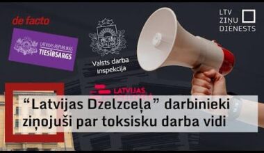 Vairāki “Latvijas Dzelzceļa” darbinieki ziņojuši par ilgstoši toksisku darba vidi