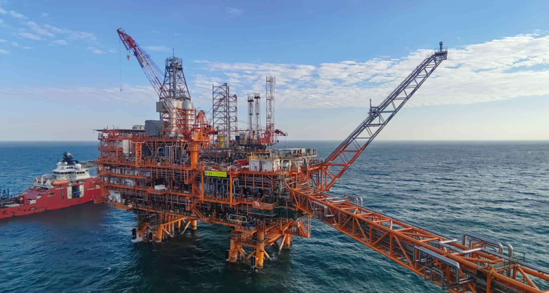 New oilfield development project comes online offshore China