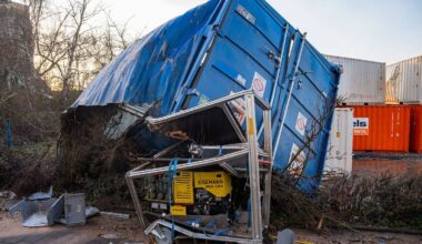 Weltkriegsbombe detoniert in Hanau - Sprengung schiefgegangen