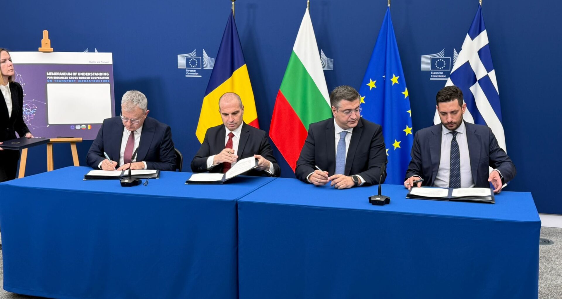 România, Grecia și Bulgaria își consolidează cooperarea în domeniul infrastructurii de transport