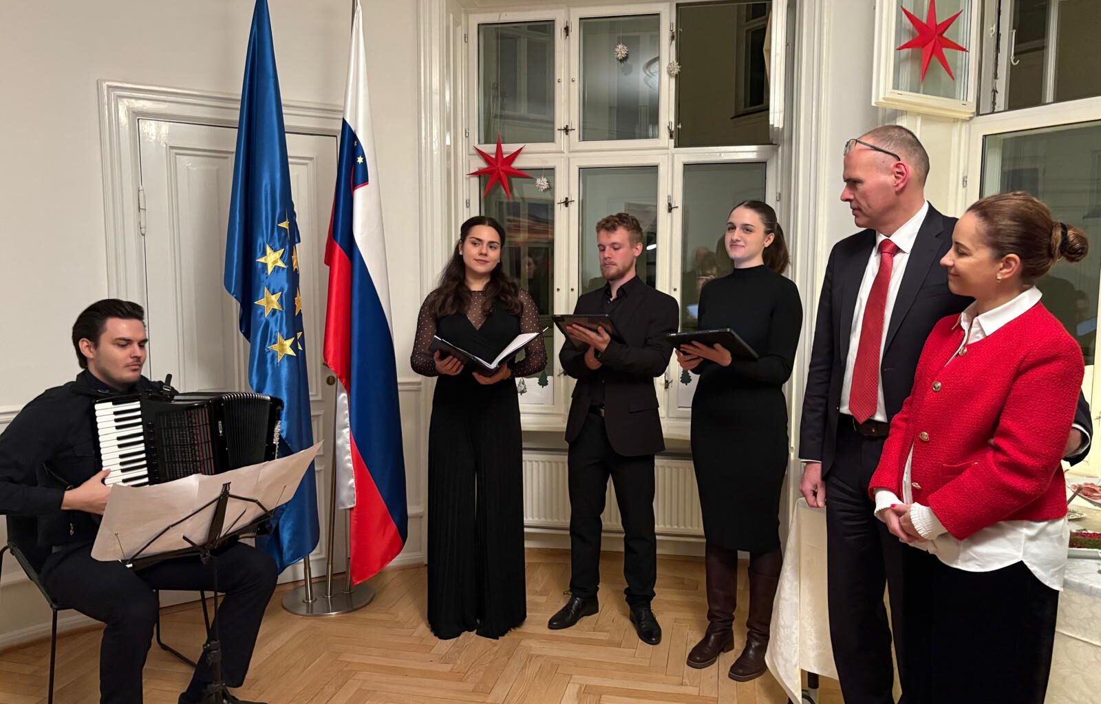 Holiday Reception at the Embassy of Slovenia in Copenhagen