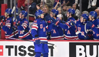 USA Outscores Mistakes in 6-3 WJC Win Over Germany