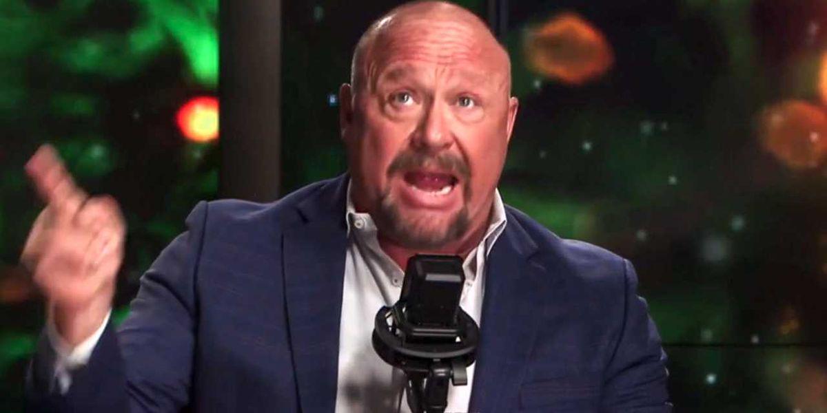 'It will hurt you big time!' Alex Jones rages over new Epstein-Trump photos