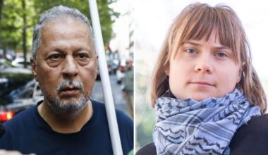 Palestinsk ledare i Italien demonstrerade med Thunberg – gripen