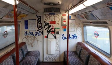 Huge cost of Tube graffiti as TfL removes a tag every 3 minutes