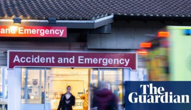 Huge rise in number of people in England’s A&Es for coughs or hiccups