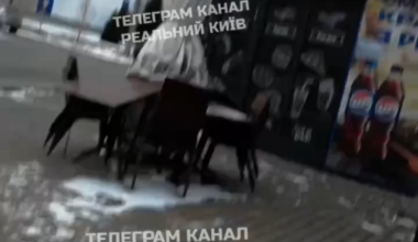 Russian Shahed drone hits a bus stop in Bila Tserkva, Kyiv Oblast. 27 December 2025