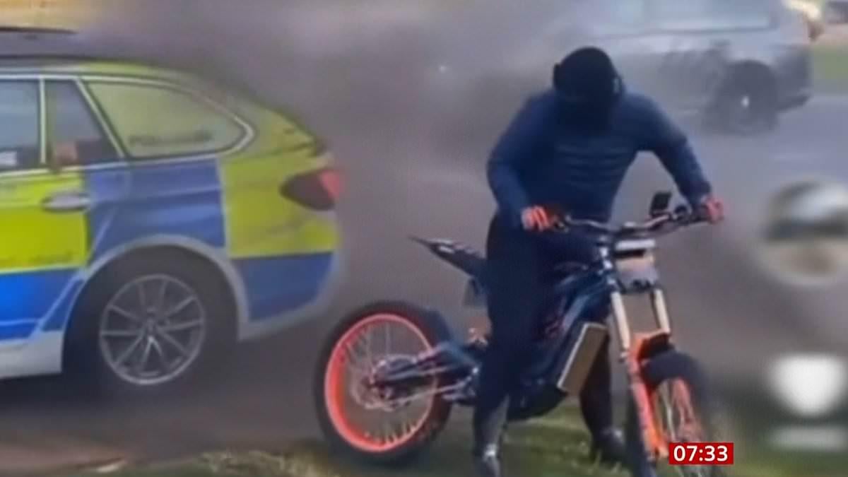 The town at war with the balaclava yobs: 'Intimidated' residents are being terrorised by gangs of masked youths on souped-up e-bikes as they back MP calls for BAN on face coverings