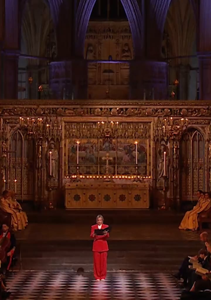 Princess of Wales shares Kate Winslet's reading from her Christmas carol service, which airs on ITV on Christmas Eve