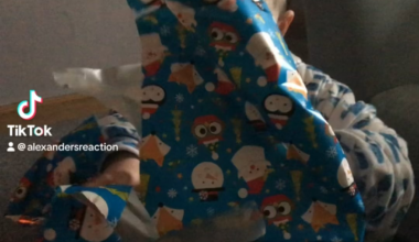 I’m going to channel this wee man’s energy when I open my lynx Africa gift set.