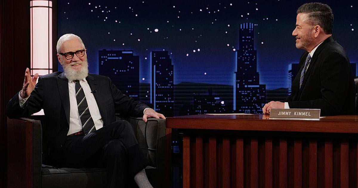 David Letterman rips into Donald Trump during Jimmy Kimmel appearance