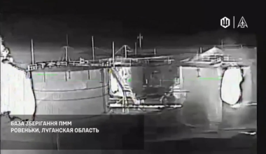 Large Ukrainian attack on Russian oil depot! Ukrainian 1st UAS Center struck Russian oil depot, military boats and enemy radar system. 31.12.2025