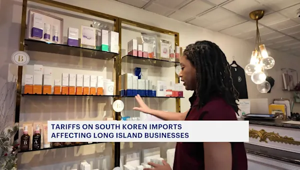 Beautiology spa in Mineola feels impact of new tariffs