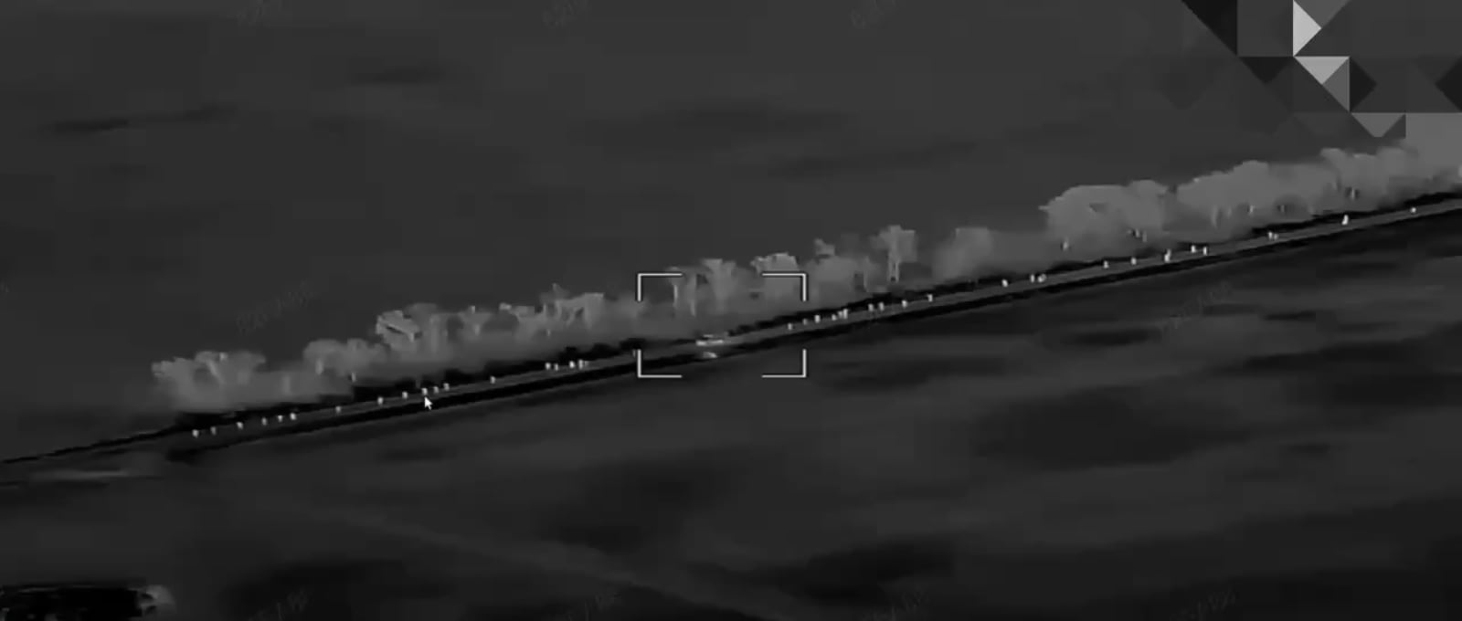 A Ukrainian recon drone spotted a massive column of Russian troops arriving for rotation near the front line. According to preliminary reports, the entire group was eliminated. 30.12.2025 [UNCONFIRMED]
