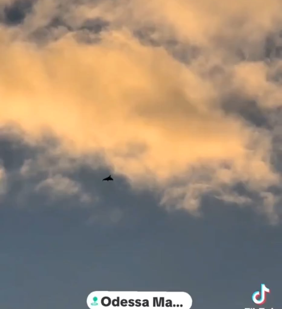 Citiziens of Odessa celebrate downing of Russian Shahed drone