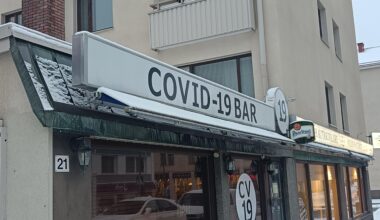 Just walked past the COVID-19 bar