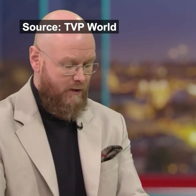 Urtė Andriukaitytė on TVP World on Russian manipulations in Lithuanian information field. Russia built a multi-stage, complex operation, aimed at discrediting Lithuanian government and NATO