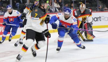 MS v hokeji U20 2026: Góly zo zápasu Slovensko - Nemecko