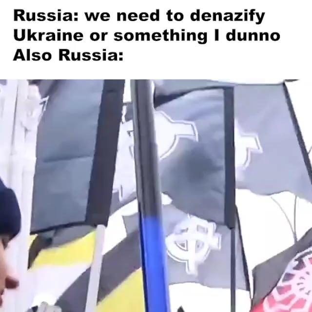 Denazification of Russia required, start bombing the civilian buildings.