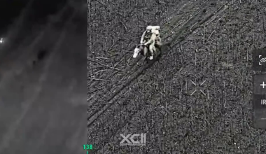 Ukrainian FPV strikes against Russian cavalry, 5th Separate Assault Brigade, February 2025