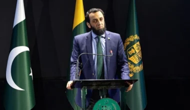 information minister attaullah tarar addresses a press conference on wednesday december 17 2025