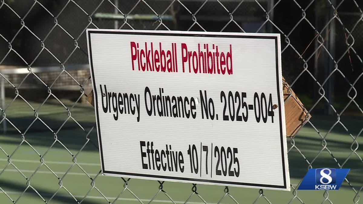 Wealthy California town makes playing pickleball a crime