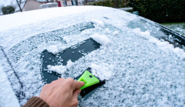 Christmas cold snap brings frost and risk of black ice