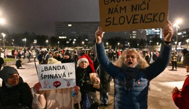 Thousands protest in Slovakia against Fico government’s judicial reforms | Protests News