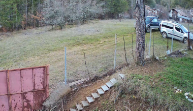 Hunters in a truck came by our house, shot a neighbor's dog and left (CCTV of the car leaving)