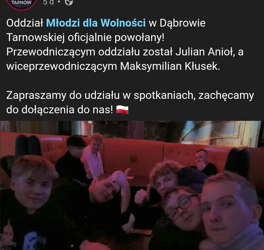 Struktury partii Mentzena się rozwijają