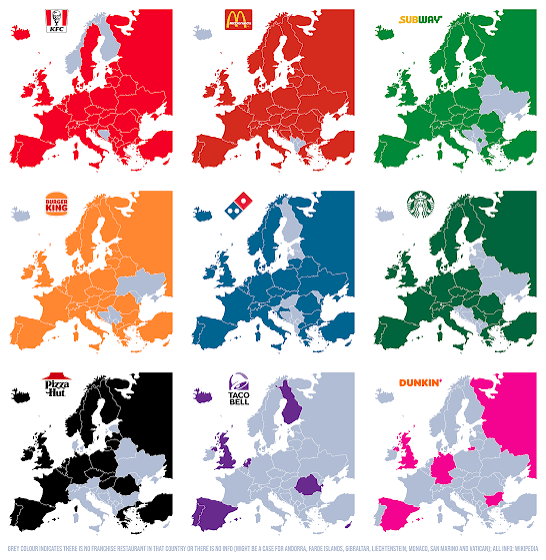 Lanțuri americane de fast food în Europa