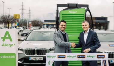 Allego ladestation alpitronic hofer aldi slowenien