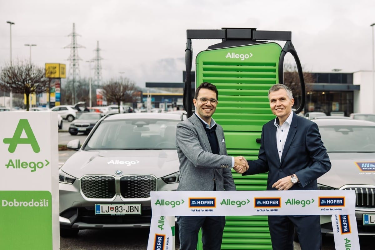Allego ladestation alpitronic hofer aldi slowenien