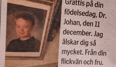 Lillkillen är redan doktor och blir grattad av både fru och älskarinna