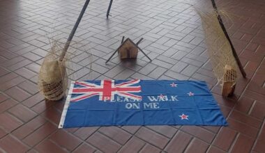 Controversial flag exhibit stolen from Hastings art gallery