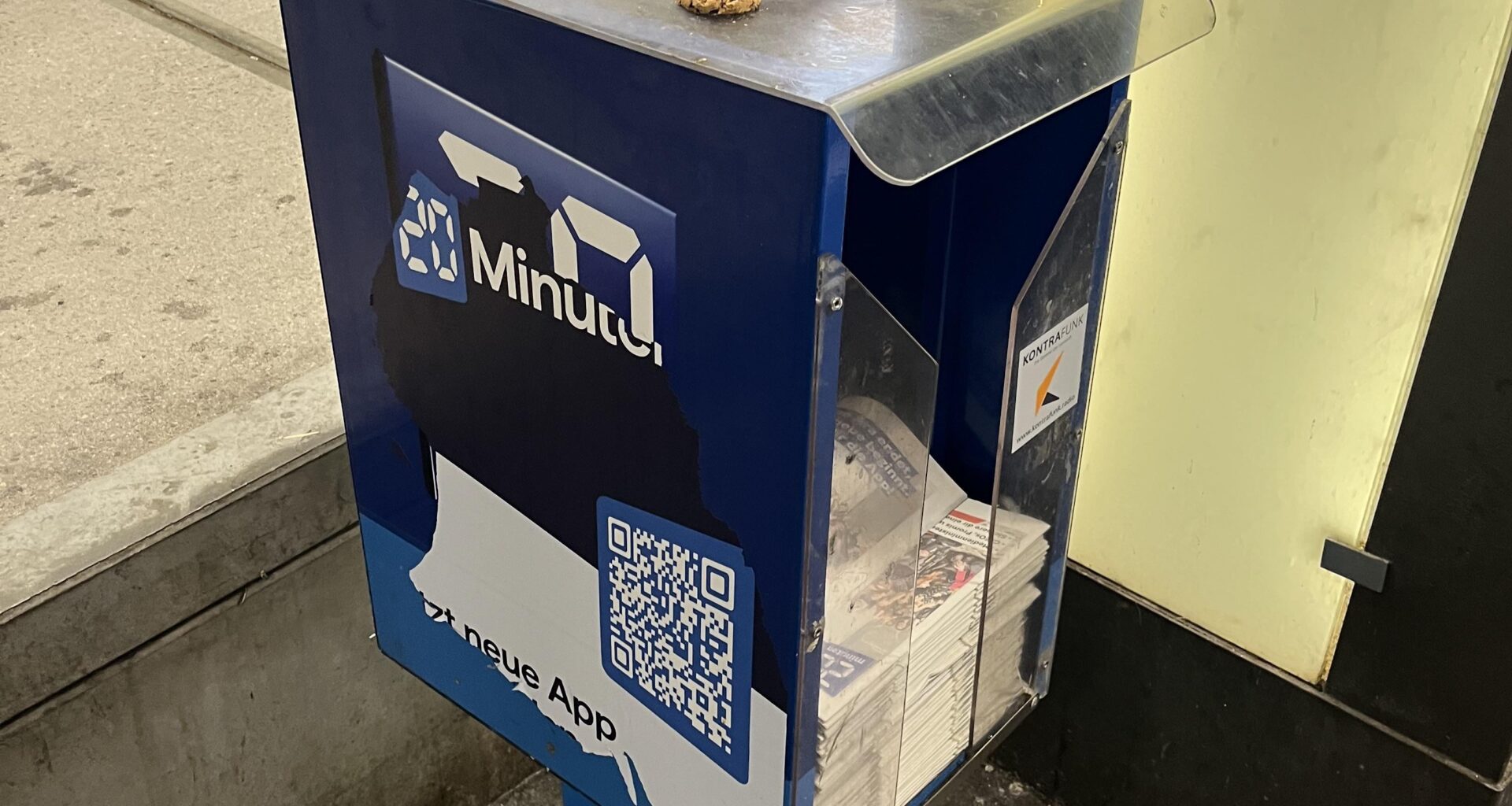 RIP to the 20Minuten physical newspapers. Today was the last print!