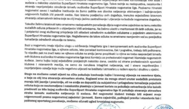 Svaki put kad cujem od klubova kako kmece da su sudci losi, odma mi pada na pamet ovaj papir