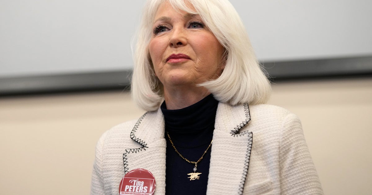 Trump pardons jailed ex-Colorado election official Tina Peters, but she was charged in state court