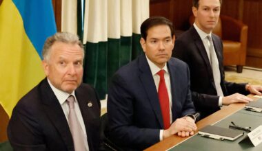 Rubio says "more work to be done" after hours of U.S.-Ukraine talks to end Russian war