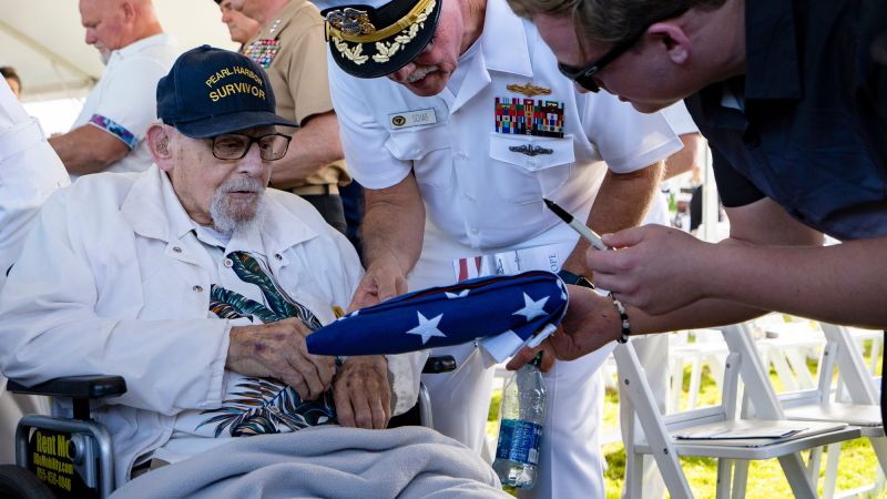 World War II Navy veteran Ira ‘Ike’ Schab, one of last remaining Pearl Harbor survivors, dies at 105